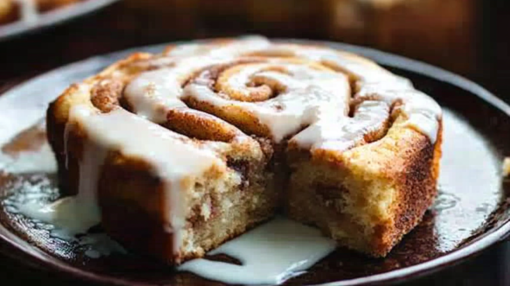Cinnamon Roll Cake