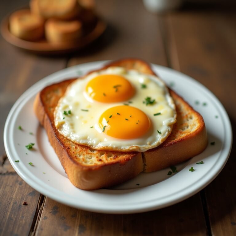 Air Fryer Egg and Cheese Toast