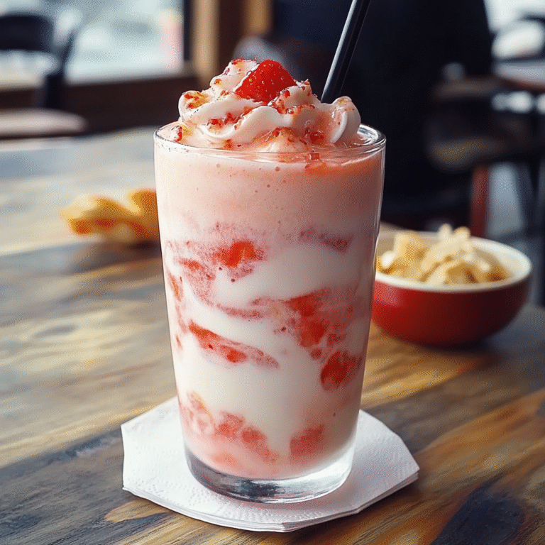 Homemade Korean Strawberry Milk in 3 Simple Steps