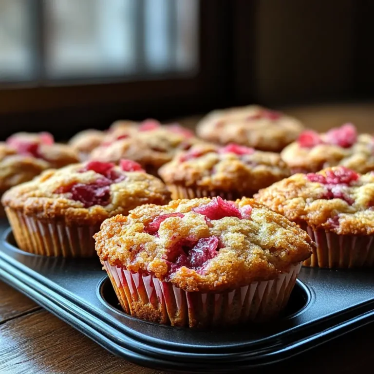 Rhubarb Muffins: Tangy-Sweet Spring Baking Delight