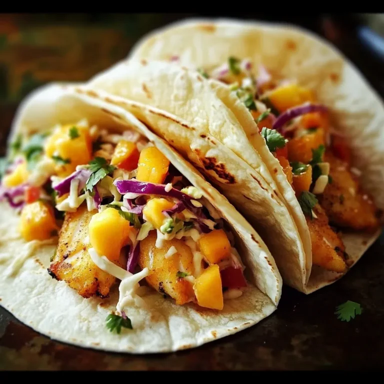 The Ultimate Fish Tacos with Mango Slaw: A Taste of Sunshine in Every Bite