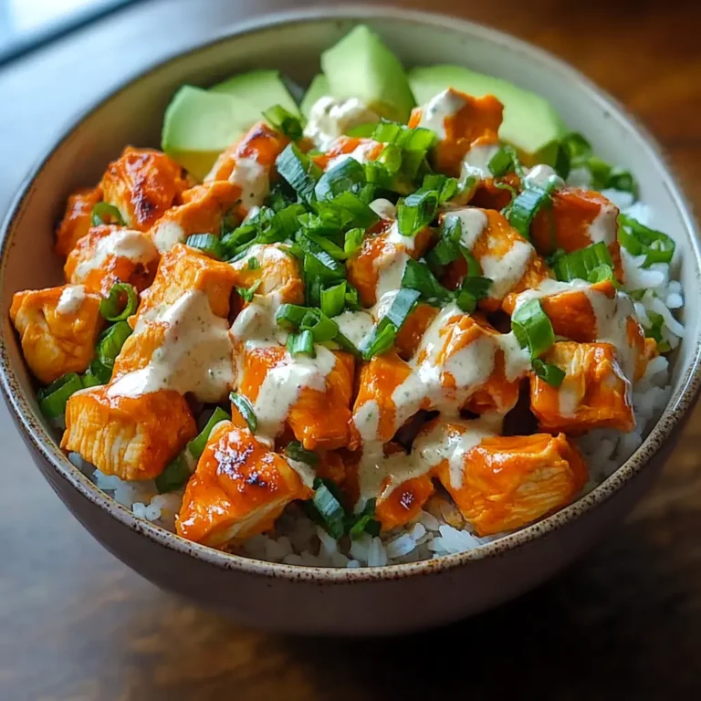 Buffalo Chicken Bowl Recipe
