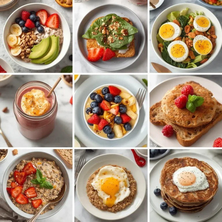 10 Quick & Healthy Breakfast Recipes to Start Your Day Right