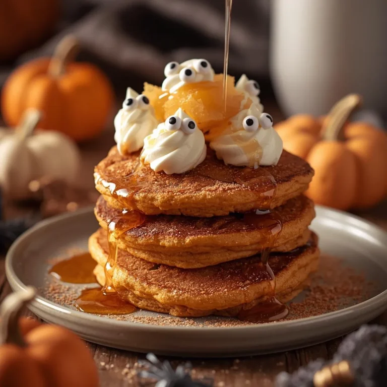 Halloween Pumpkin Pancakes – Easy, Fun, and Fluffy Breakfast