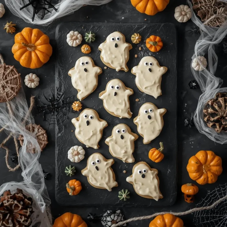 Ghost Cookies 👻 | Easy Spooky Treats for Halloween