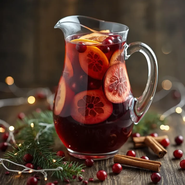Holiday Winter Sangria