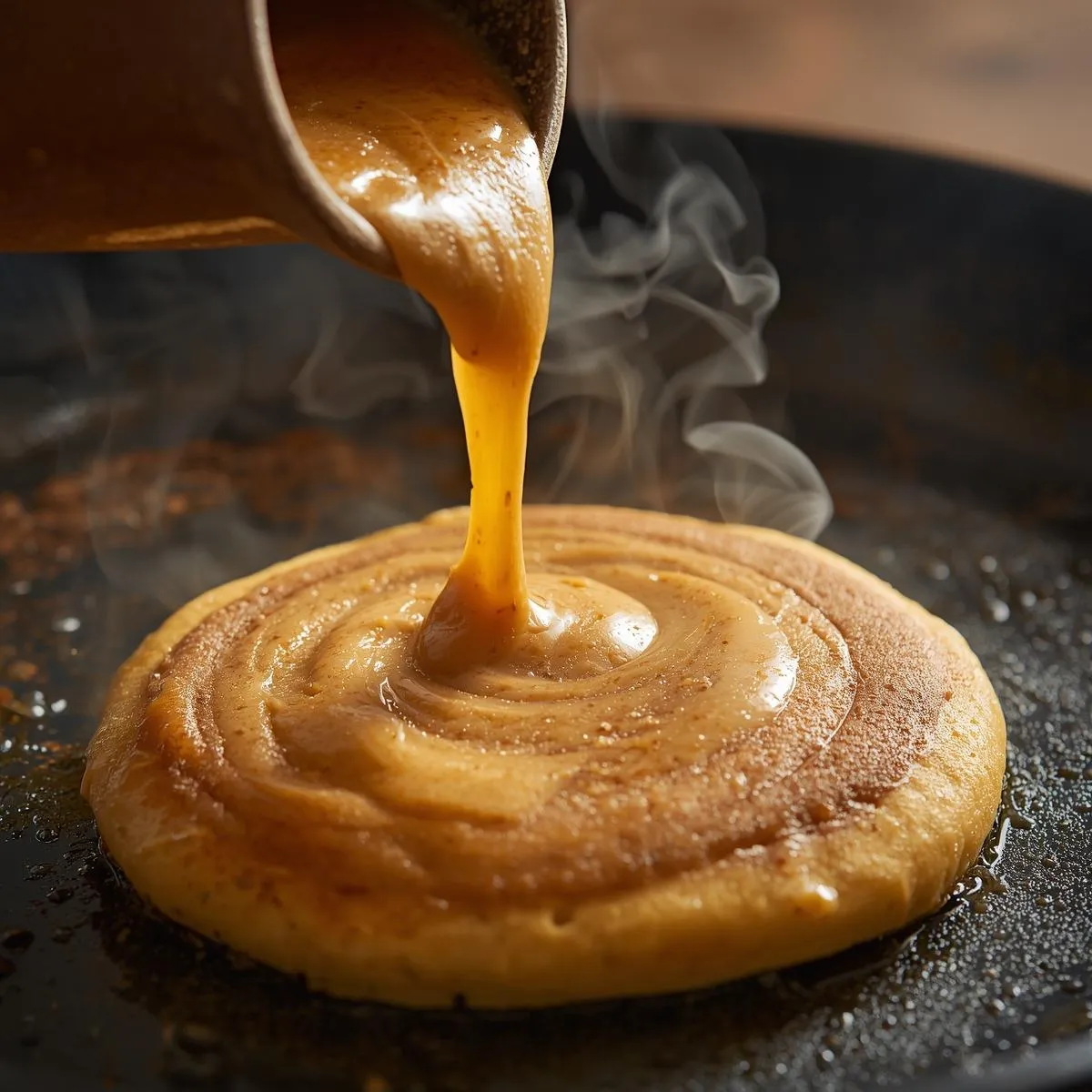 Halloween Pumpkin Pancakes