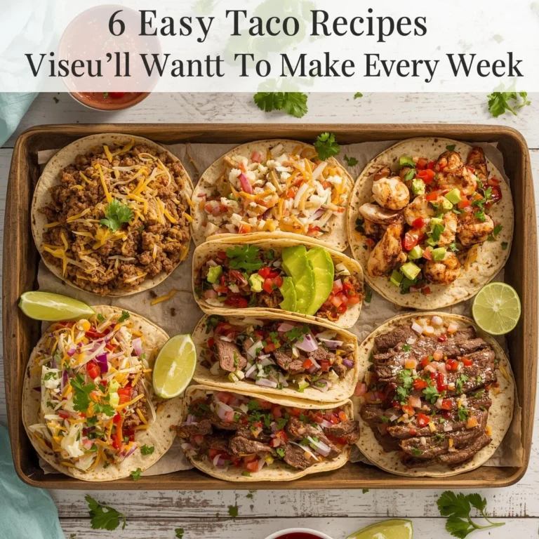 6 Easy Taco Recipes You’ll Want to Make Every Week