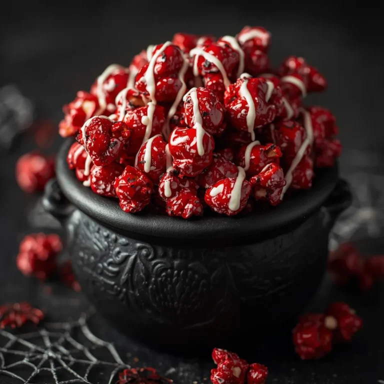 Bloody Red Velvet Popcorn