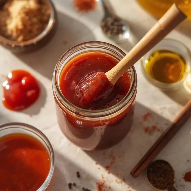 Homemade BBQ Sauce Recipe – Sweet, Tangy, and Irresistibly Smoky