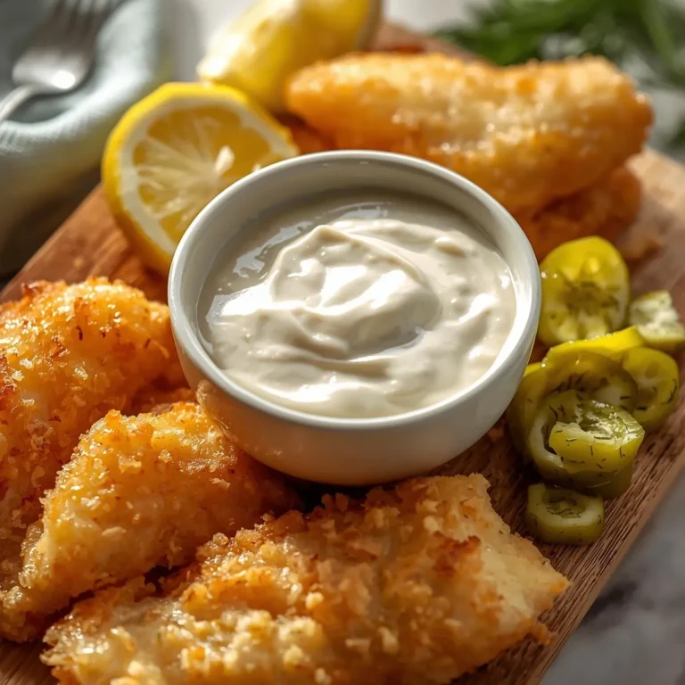 Easy Homemade Tartar Sauce – 5-Minute Recipe