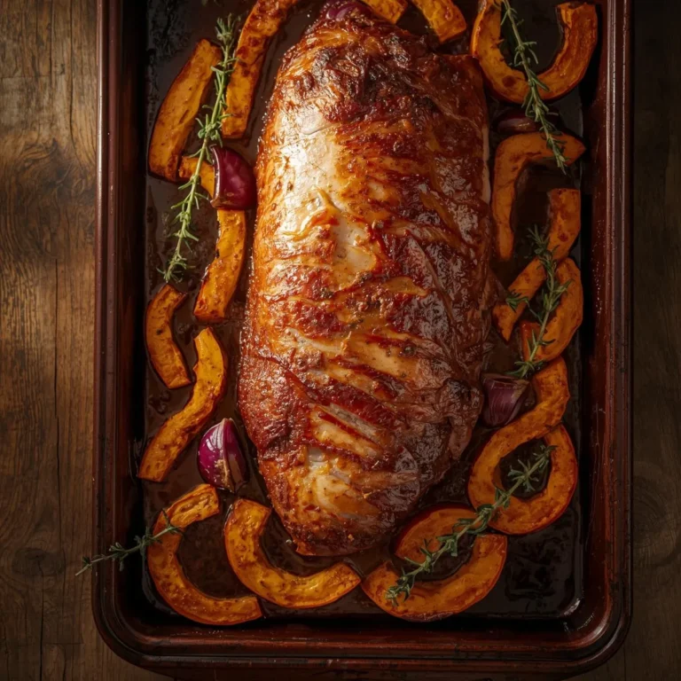 One-Pan Pork Loin with Delicata Squash
