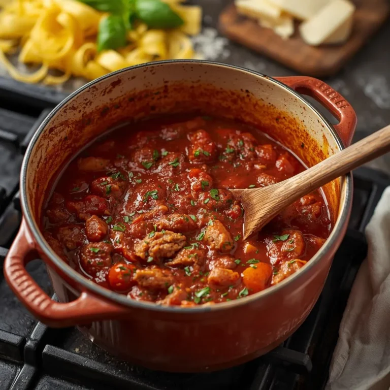 The BEST Bolognese Sauce Recipe
