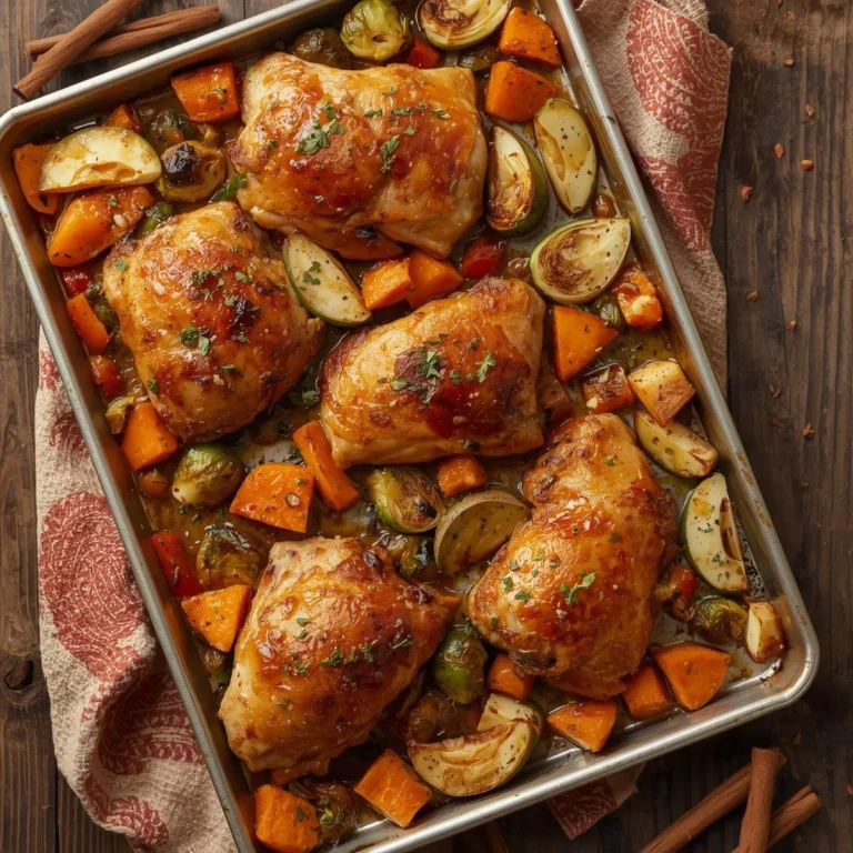 Harvest Sheet Pan Chicken Dinner