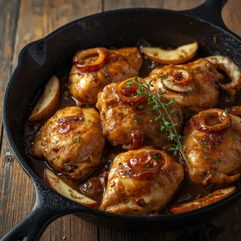 Perfect Apple Cider Chicken Skillet for Weeknights