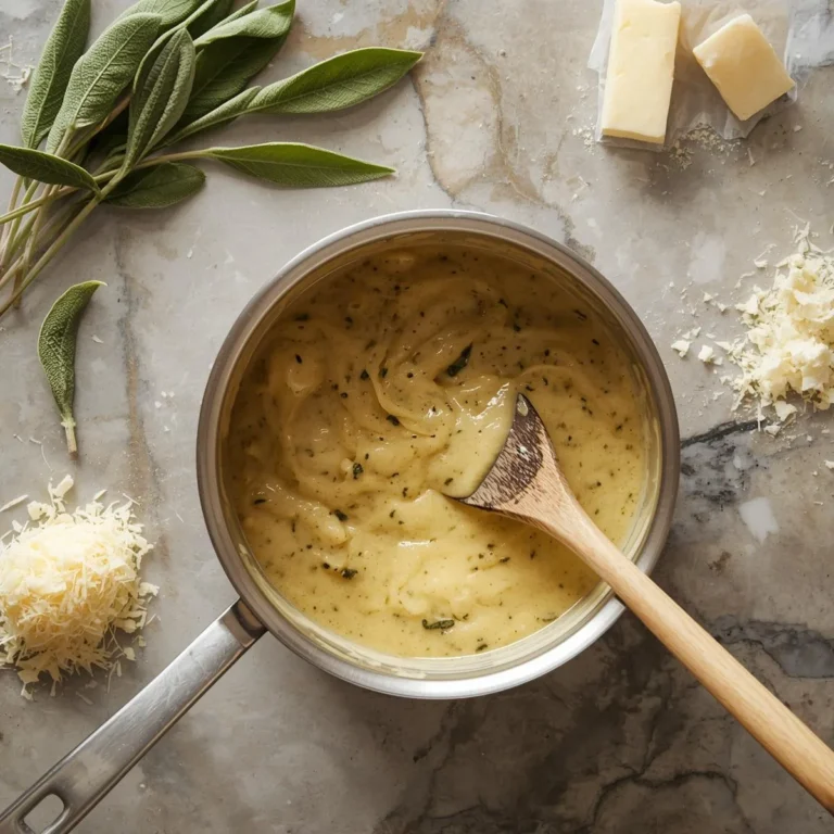 Sage & Parmesan Cream Sauce