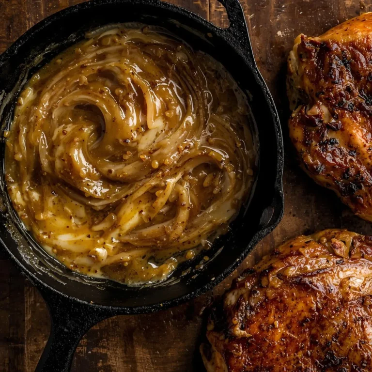 Caramelized Onion Dijon Sauce