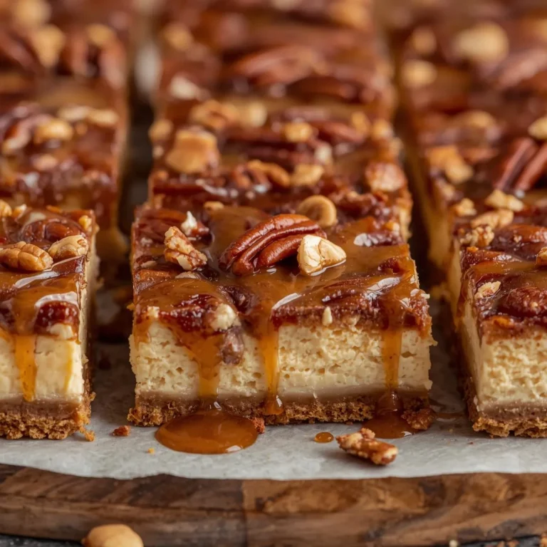 Pecan Pie Cheesecake Bars