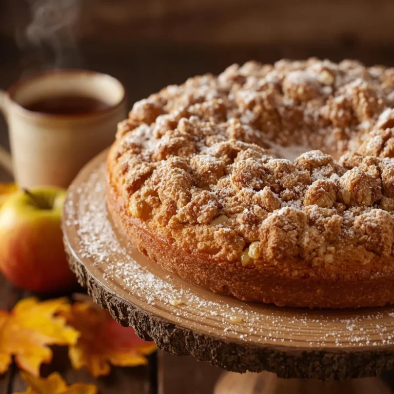 Apple Cider Crumb Cake