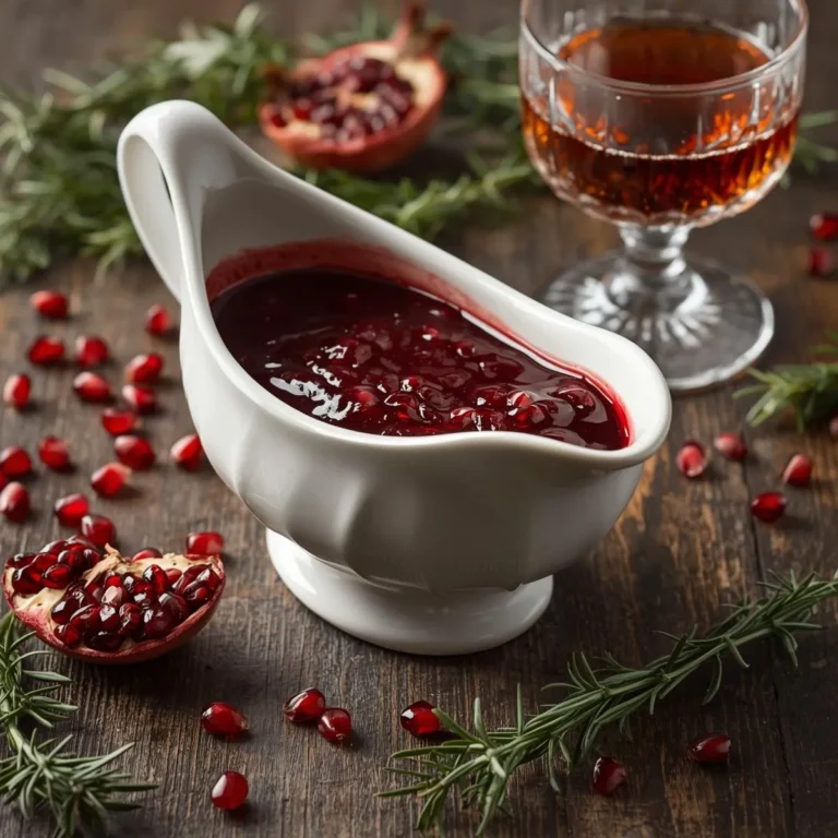 Pomegranate-Port Wine Sauce