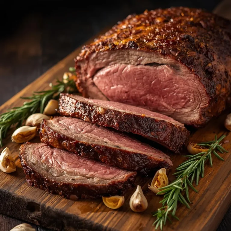 Prime Rib Roast with Garlic & Rosemary Crust