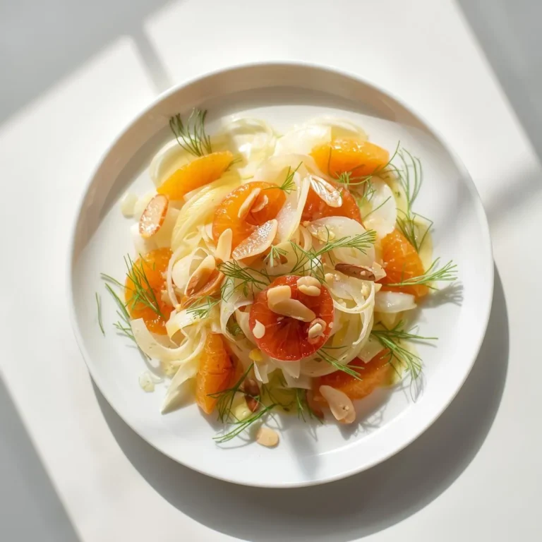Shaved Fennel & Citrus Salad with Almonds