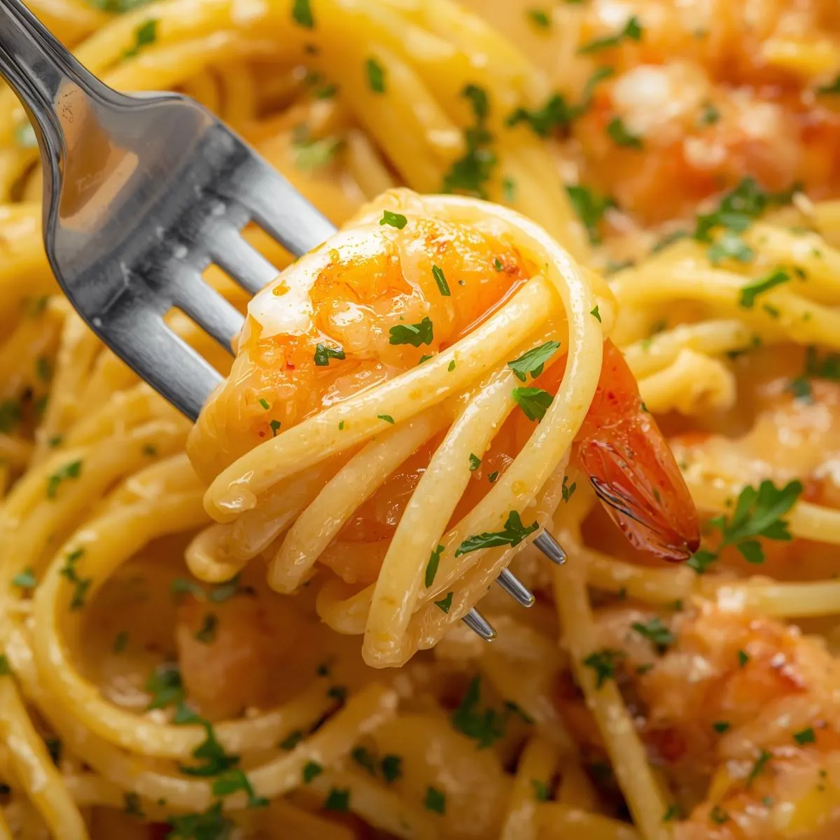 Garlic Butter Shrimp Pasta