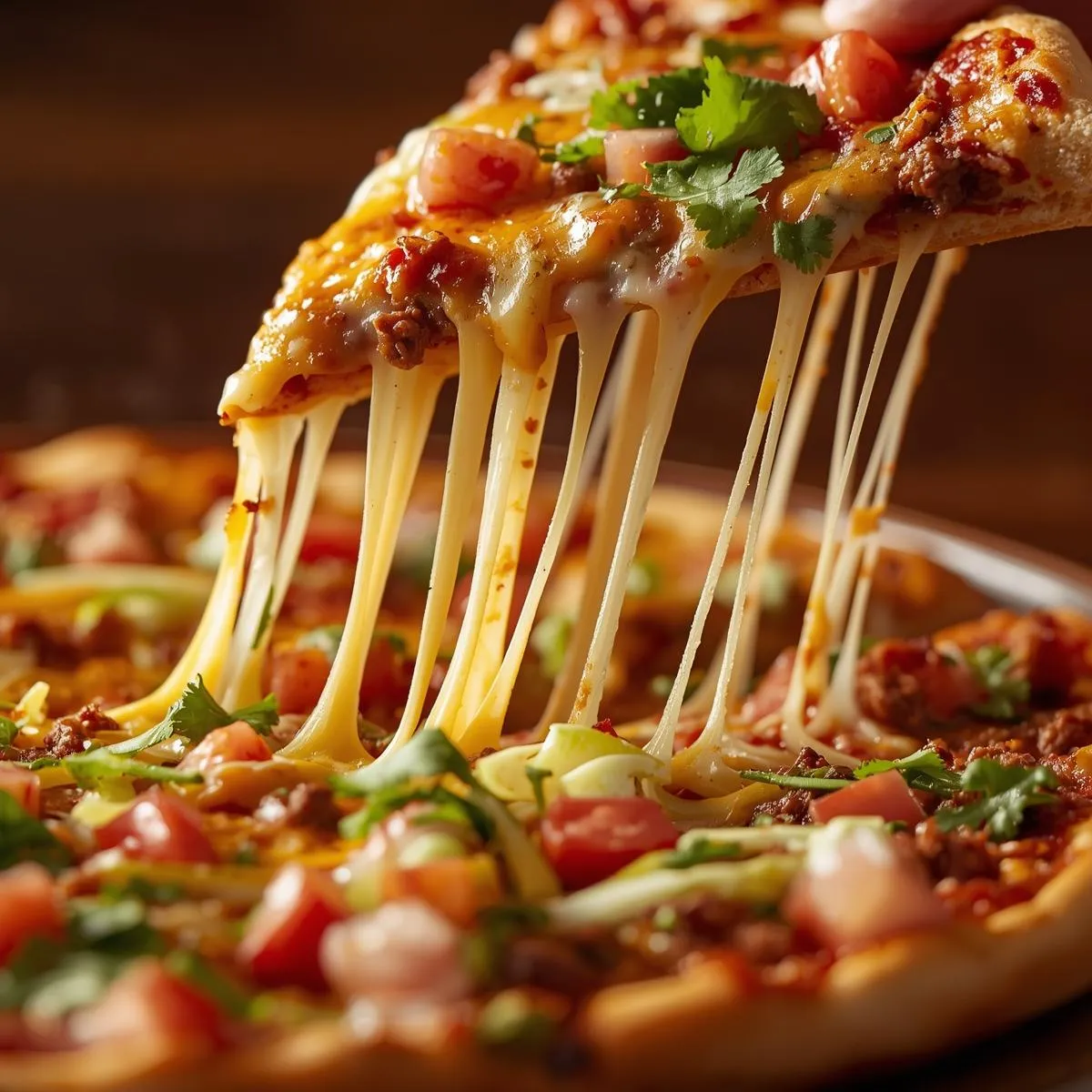 Easy Taco Pizza Recipe