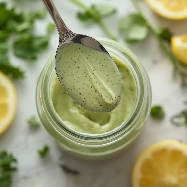 Tahini Herb Sauce (Green Goddess Style)