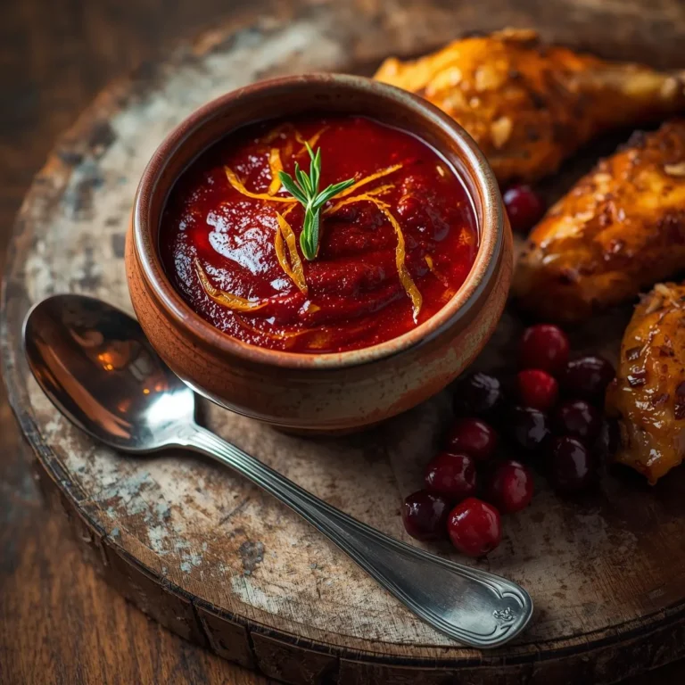 Cranberry Harissa Sauce