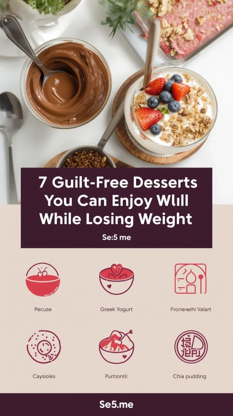 7 Guilt-Free Desserts You Can Enjoy While Losing Weight