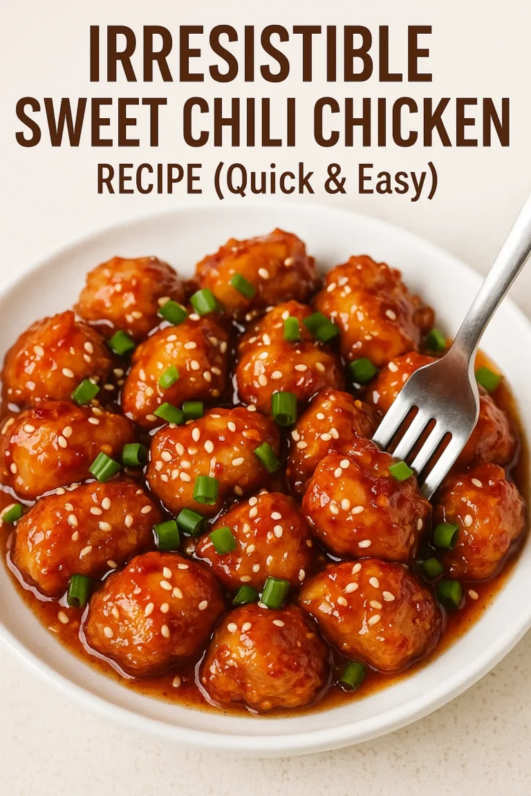 Irresistible Sweet Chili Chicken Recipe (Quick & Easy)