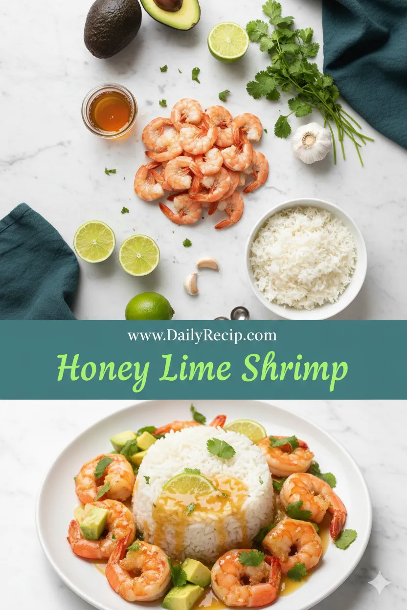 Honey Lime Shrimp and Avocado Rice Stack: Easy Gourmet Dinner